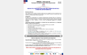 Devenez Arbitre