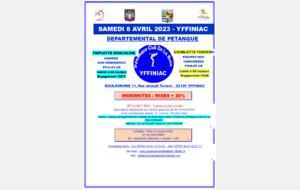 Concours de Pétanque au Boulodrome d'Yffiniac