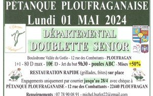 Départemental Doublette Sénior à Ploufragan