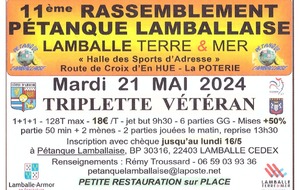 Triplette Vétéran à Lamballe