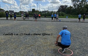 Finale de la Coupe Départementale Vétéran : Lamballe 1 reçoit Yffiniac 1