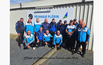Championnat Régional Senior Masculin - Résultats du 5 Octobre2025