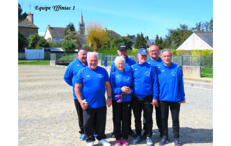 Résultats 1er Tour de la Coupe Départementale Vétérans