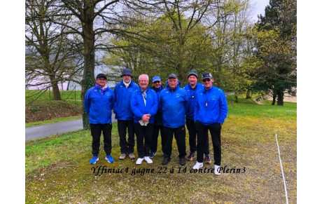 Classement des Championnats des Clubs Vétérans au 11/04/2023