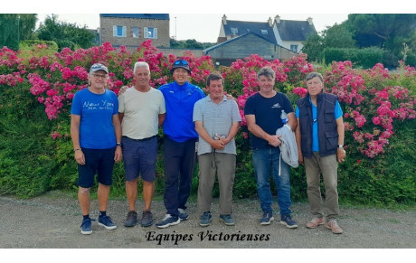 Concours en Doublettes à Yffiniac le 6 Juillet 2023