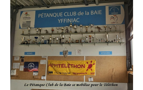 Tournoi de Pétanque au Bénéfice du Téléthon