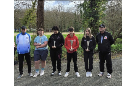Championnat Départemental du tir de précision junior du 16 mars. 
