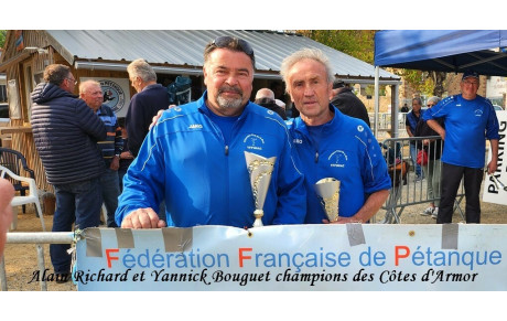 Championnat Départemental Doublette Vétérans Masculin à Perros-Guirec