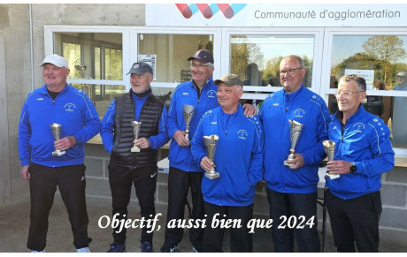 Liste des Equipes inscrites au Championnat Départemental triplette vétéran à Plestin les Grèves les 16 et 17 Avril 2025