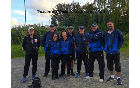 Yffiniac s'impose contre la Boule d'Or au 1er tour de zone de Coupe de France