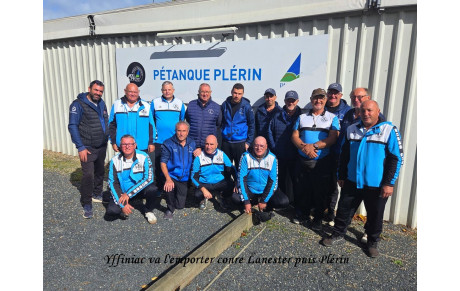 Championnat Régional Senior Masculin - Résultats du 5 Octobre2025