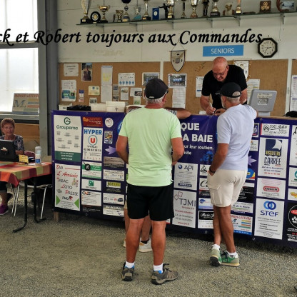 Concours d'été au Pétanque Club de la Baie