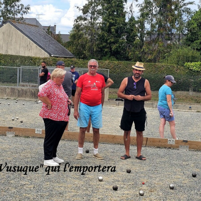 Concours d'été au Pétanque Club de la Baie