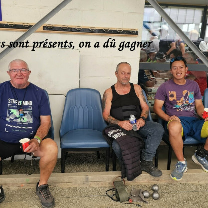Concours d'été au Pétanque Club de la Baie