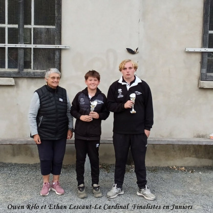 Championnat Départemental Doublettes Jeunes Honorifique à Ploufragan le 3 Octobre 2026